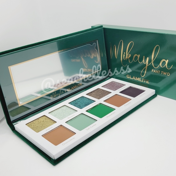 Glamlite Cosmetics Makeup Mikayla X Glamlite Part 2 Color Palette